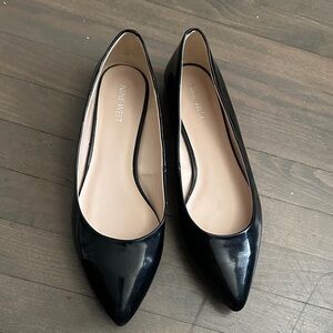 Nine West Glossy Black Women's Loafers